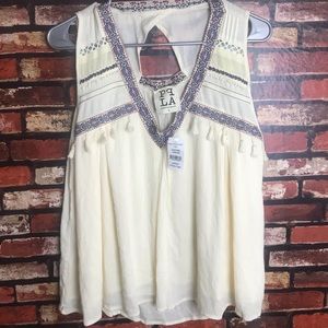 5 FOR $20 // Bloomingdale’s tribal dress tank